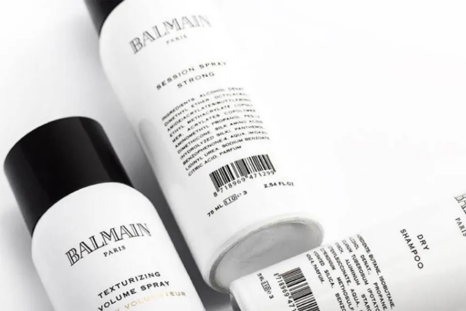 шампуни, маски, кондиционеры и стайлинг-продукты бренда BALMAIN