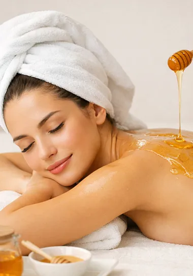 Комплекс «Медовый массаж+водорослевое обертывание» 